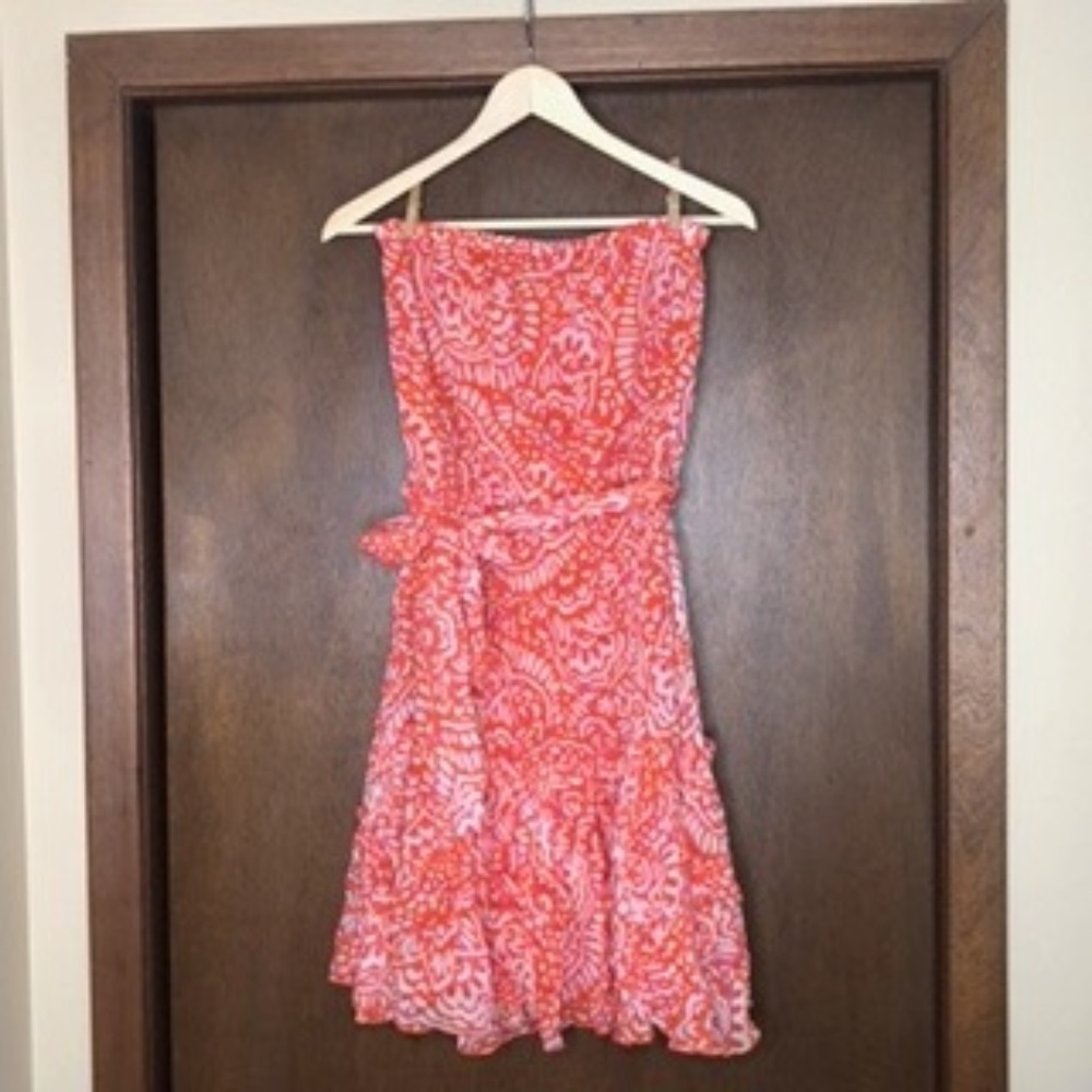 Diane vonFurstenberg strapless dress size 6